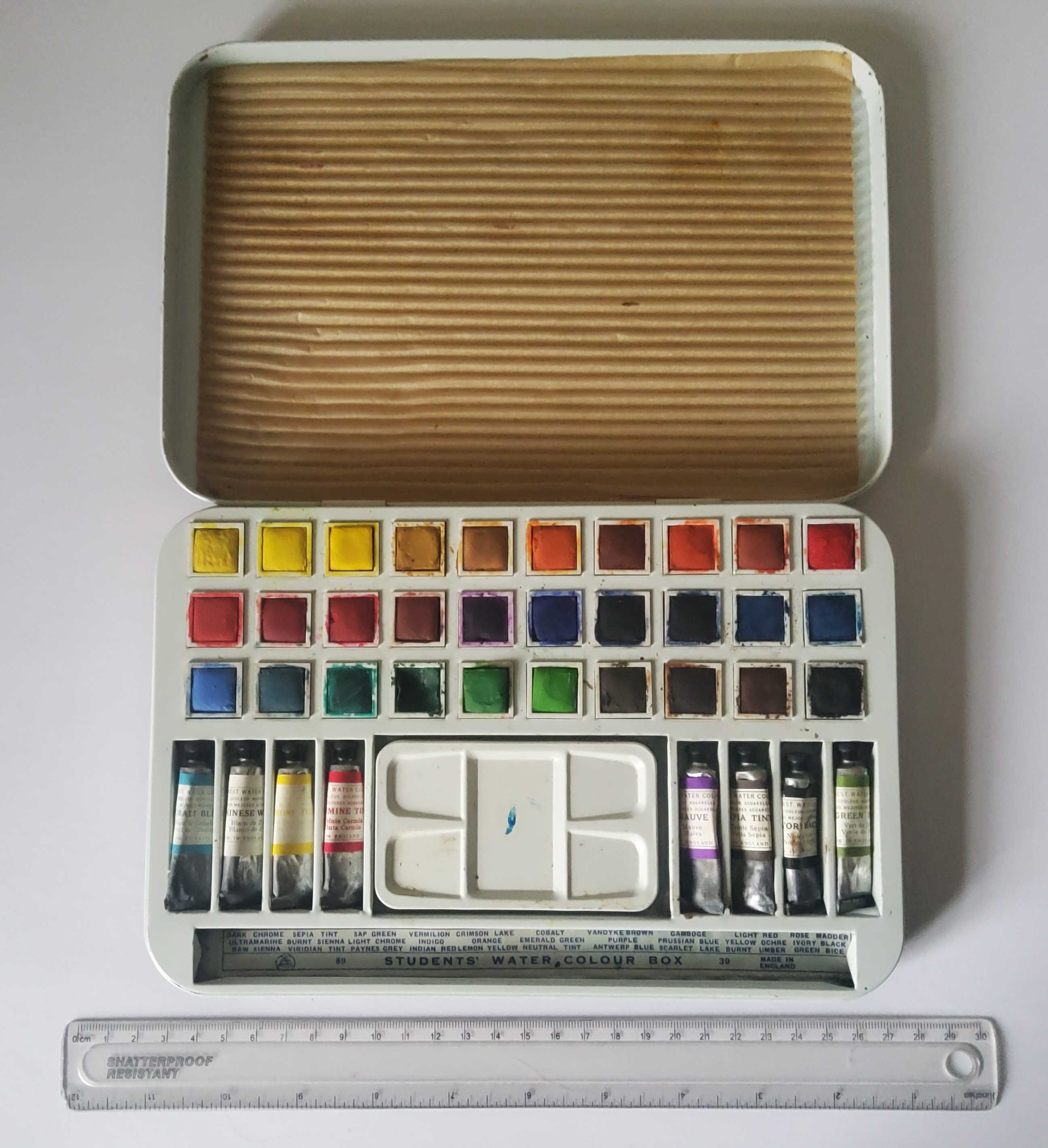 Exploring Page London Watercolour Paint